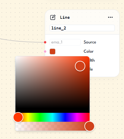 YourTradingBuddy - color picker field