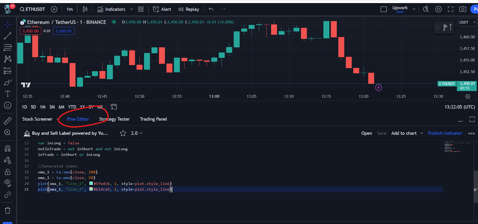 YourTradingBuddy - pine editor